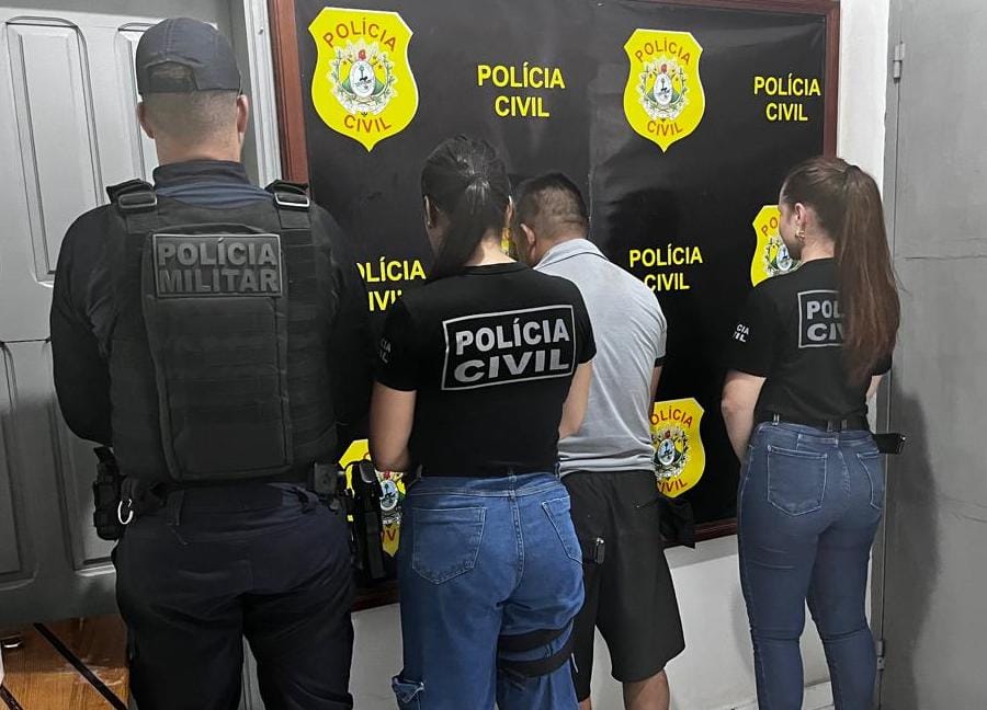 Polícia Civil prende homem acusado de estuprar a própria filha em Marechal Thaumaturgo